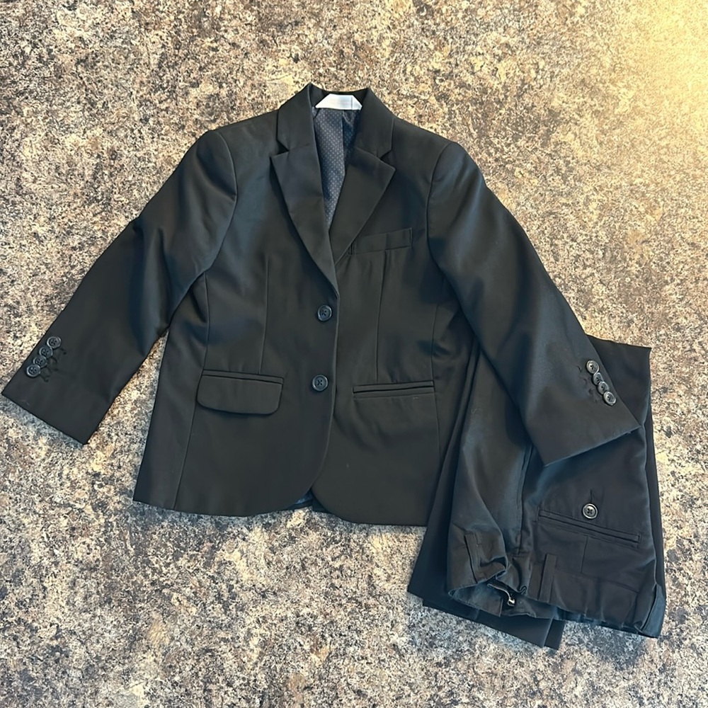 Boys Cat & Jack Black Suit Size 4